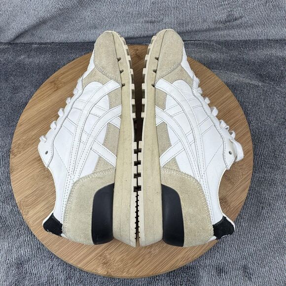 Onitsuka Tiger Shoes Mens Size 5.5 White Leather Suede Made In Japan Sneakers - Picture 7 of 10